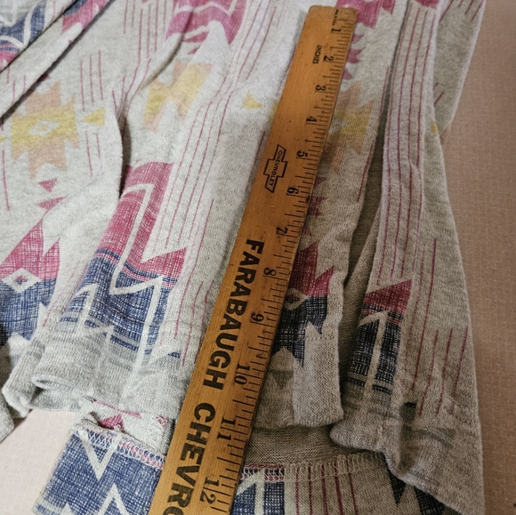 Geometric / Aztec Pattern Long  Duster - Picture 13 of 13